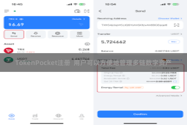 TokenPocket注册  用户可以方便地管理多链数字资产
